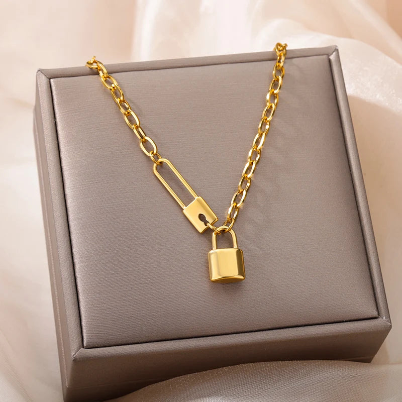 316L Dainty Multilayer Necklace