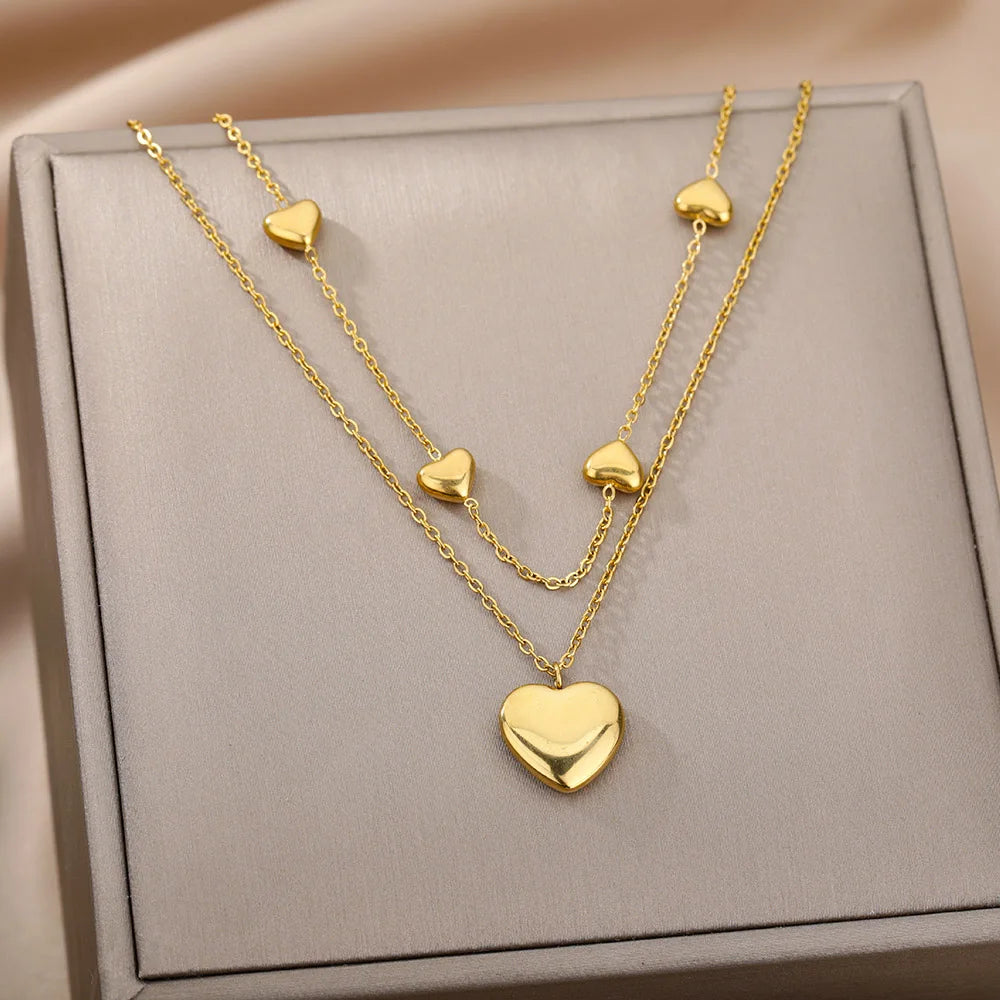 316L Dainty Multilayer Necklace